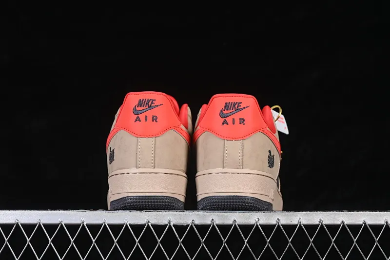 All categories Nk Air Force 1 Air Force series Nk Air Force 1 Low Air Force low-top Nike Air Force 1'07 Low Year of the Horse limited edition Mocha brown red Air Force 1 low-top casual sneakers KD1688-002